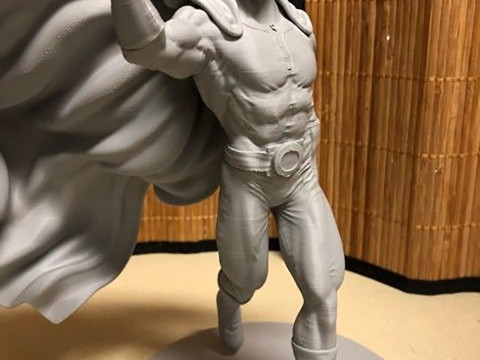 Saitama Statue 3D-printmodel