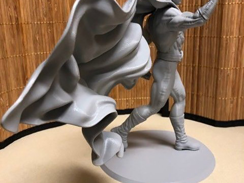 Saitama Statue 3D-printmodel