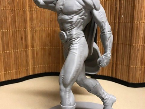 Saitama Statue 3D-printmodel
