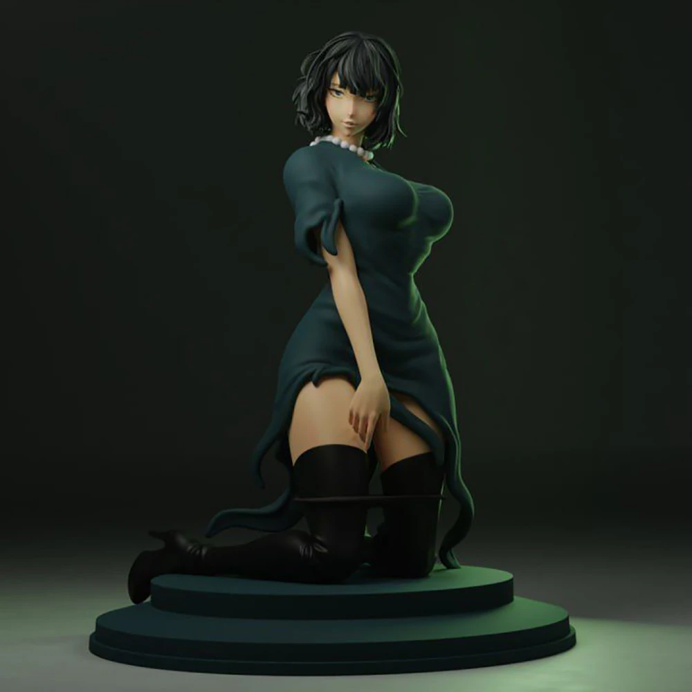 Fubuki One Punch Man 3D Print Model .c4d .max .obj .3ds .fbx .stl .blend