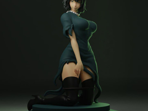 Fubuki One Punch Man 3D Print Model