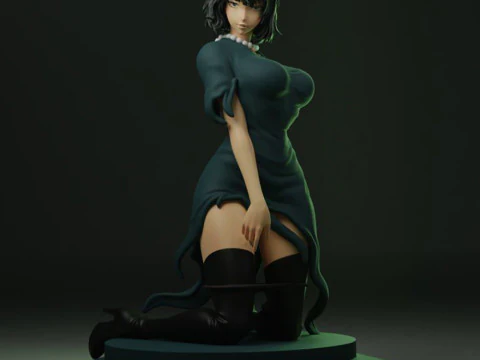 Fubuki One Punch-Man Modelo de impresión 3D