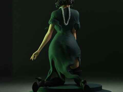 Fubuki One Punch Man 3D Print Model