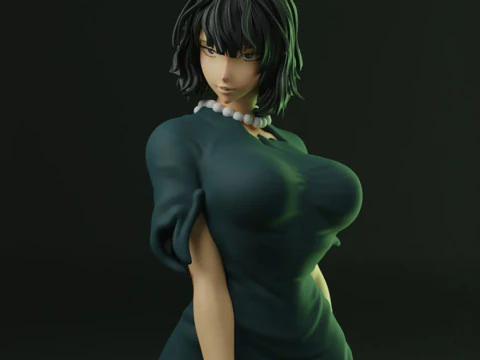 Fubuki One Punch Man 3D Print Model