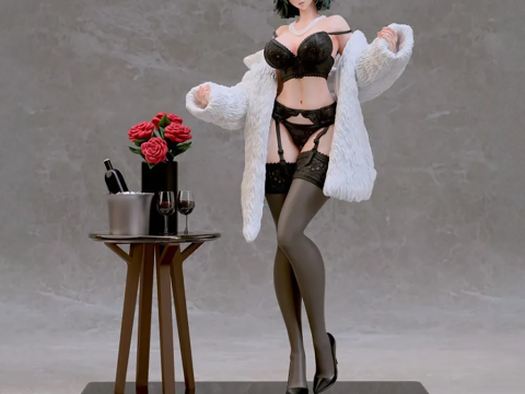 Fubuki One Punch Man Model do druku 3D