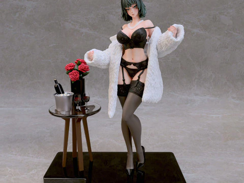 Fubuki One Punch Man 3D Print Model