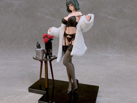 Fubuki One Punch Man 3D Print Model