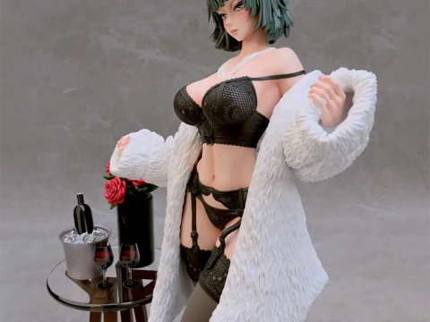 Fubuki One Punch Man 3D Print Model