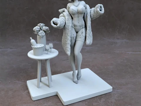 Fubuki One Punch Man 3D Print Model