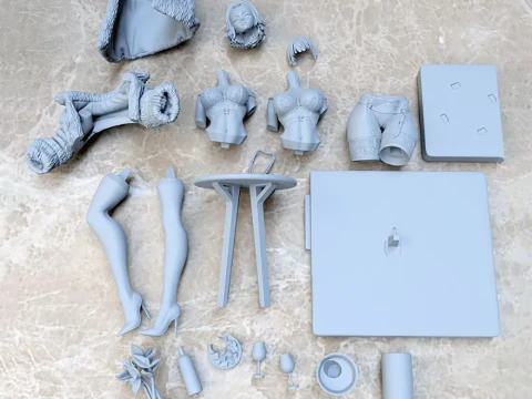 Fubuki One Punch Man 3D Print Model
