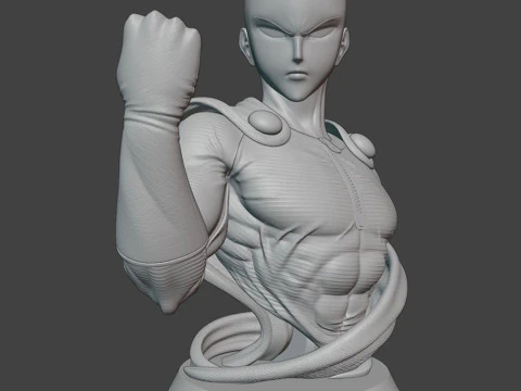 埼玉バスト 3Dプリントモデル