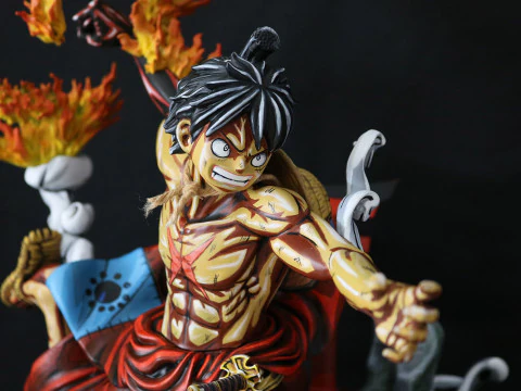 Luffy Red Hawk - One Piece 3D Print Model