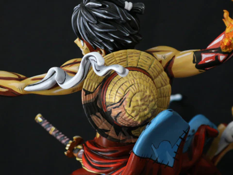 Luffy Red Hawk - One Piece 3D Print Model