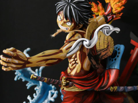 Luffy Red Hawk - One Piece 3D Print Model