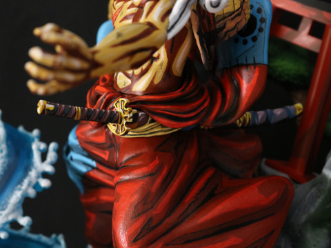 Luffy Red Hawk - One Piece 3D-printmodel