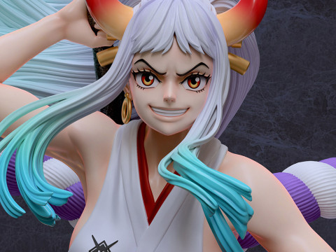 Yamato on Rock - One Piece 3D 打印模型