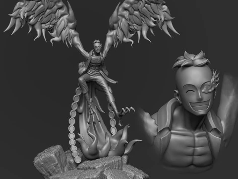 Marco Phoenix - One Piece 3D Print Model