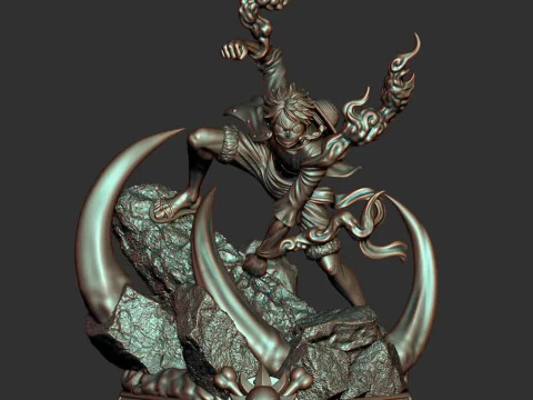 Luffy - One Piece 3D Print Model