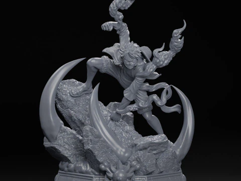 Luffy - One Piece 3D Print Model