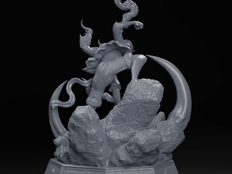 Luffy - One Piece 3D Print Model