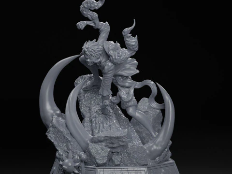 Luffy - One Piece 3D Print Model