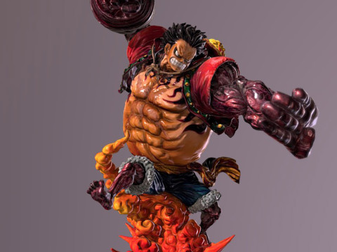 Luffy Gear 4 3D Print Model