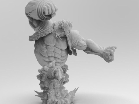 Luffy Gear 4 3D Принт Модель