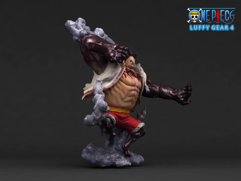 Luffy Gear 4 - One Piece Modelo de impresión 3D