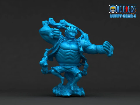 Luffy Gear 4 - One Piece 3D Print Model