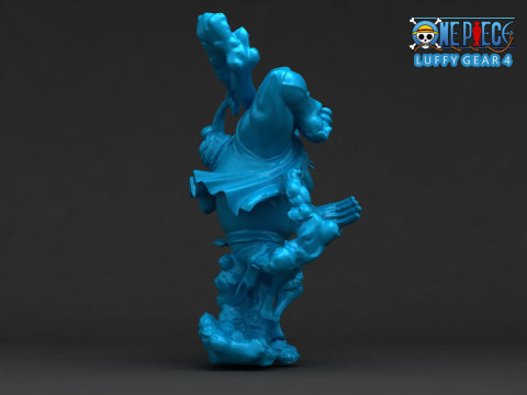 Luffy Gear 4 - One Piece Modelo de impresión 3D