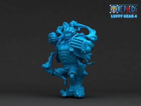 Luffy Gear 4 - One Piece Modelo de impresión 3D