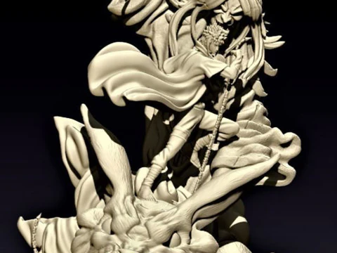 Namikaze Minato - Naruto 3D Baskı Modeli