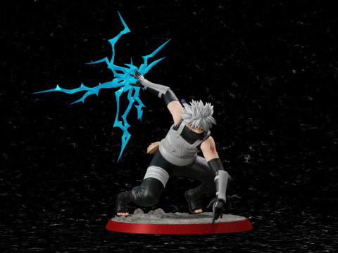 Kakashi Anbu - Naruto 3D Baskı Modeli