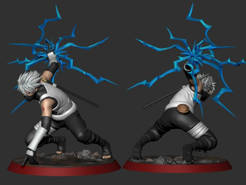 Kakashi Anbu - Naruto 3D Baskı Modeli