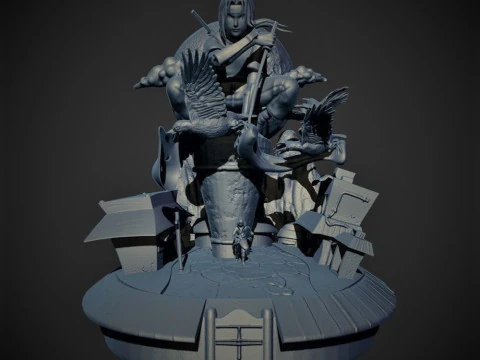 Uchiha Itachi-Naruto Modello di stampa 3D