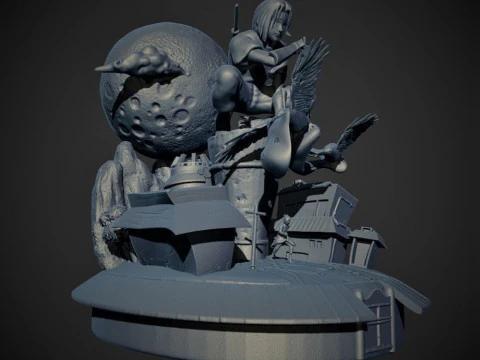 Uchiha Itachi-Naruto Modello di stampa 3D