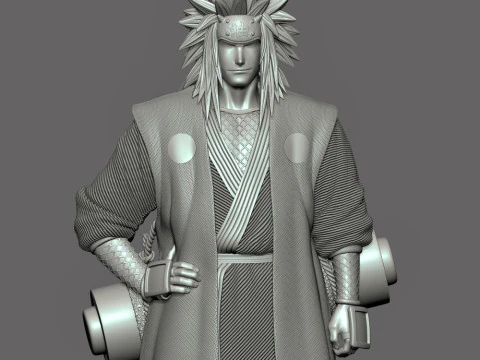 Jiraiya - Naruto 3D Print Model