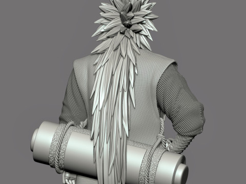 Jiraiya - Naruto Modèles 3D en vedette