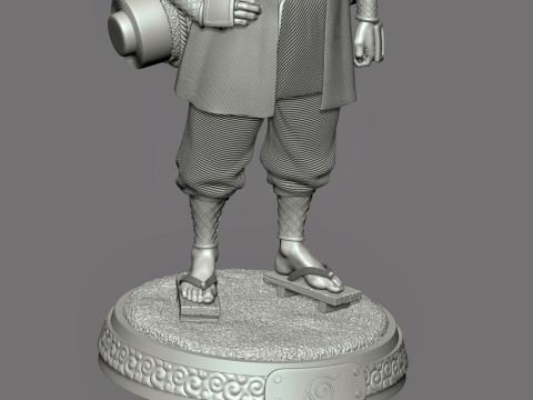 Jiraiya - Naruto Modèles 3D en vedette