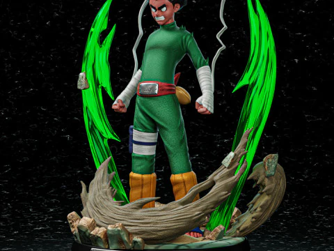 Rock Lee &ndash; Naruto 3D Druckmodell