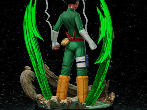 Rock Lee - Naruto 3D Print Model