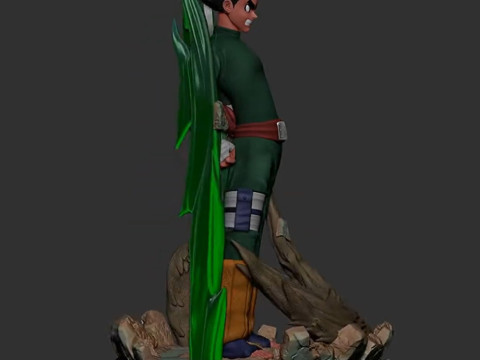 Rock Lee - Naruto 3D Print Model
