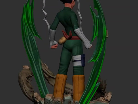 Rock Lee - Naruto 3D Print Model