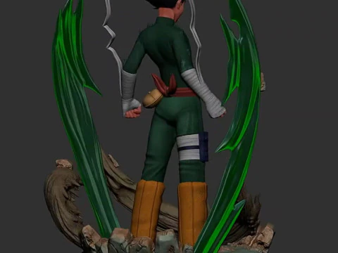 Rock Lee - Naruto 3D Print Model