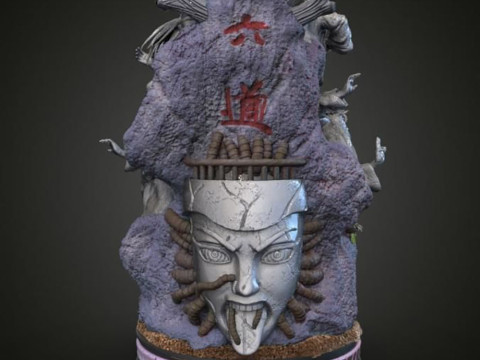 Pain Akatsuki - Naruto 3D Print Model