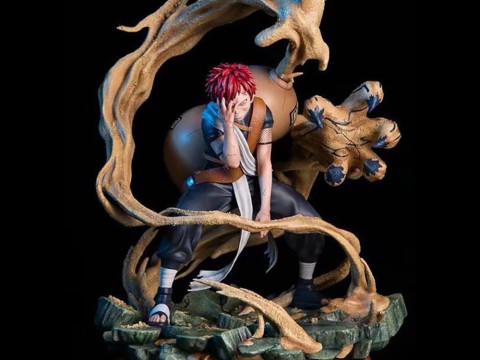 Gaara - Naruto 3D प्रिंट मॉडल