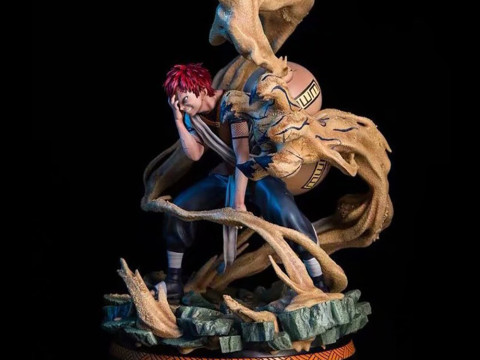 Gaara - Naruto Model Cetak 3D