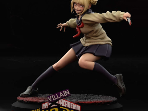 Himiko Toga 3Dプリントモデル