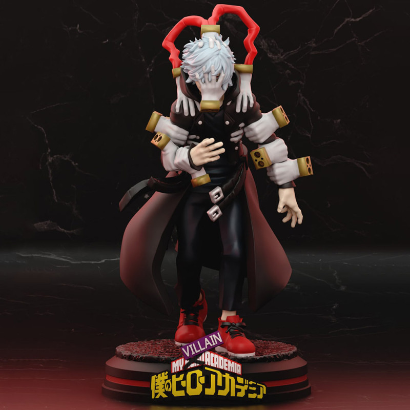 Tomura Shigaraki 3D Принт Модель .c4d .max .obj .3ds .fbx .stl .blend 