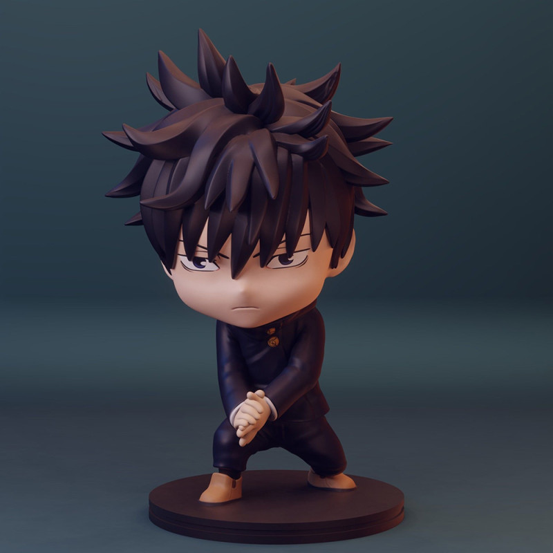 Megumi Fushiguro - Jujutsu Kaisen 3D 프린트 모델 .c4d .max .obj .3ds .fbx .stl .blend